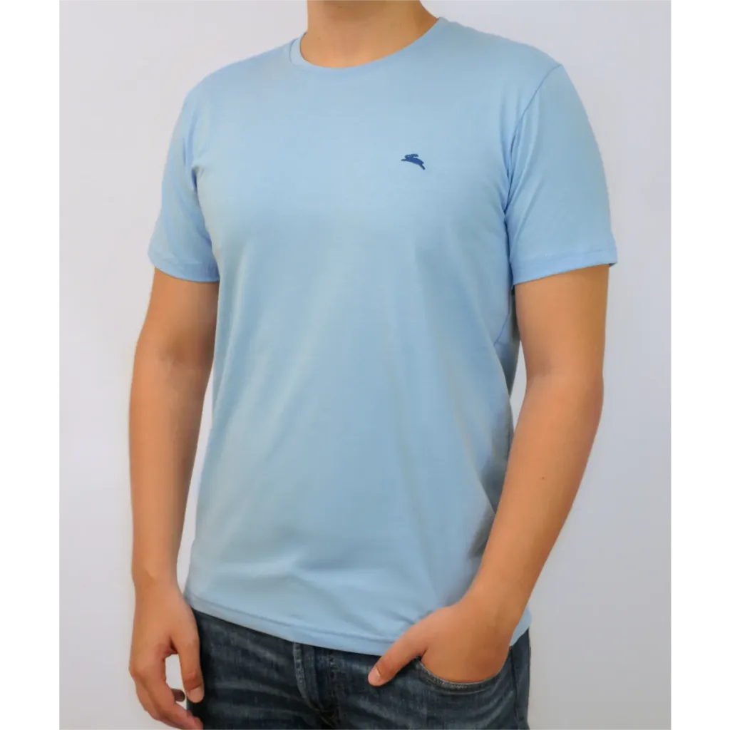 [CHAC011-M] Camiseta hombre Azul Claro (Talla M)