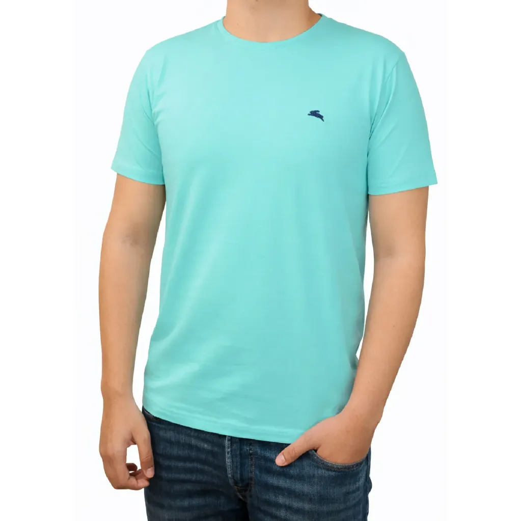 Camiseta hombre Menta Mint blue